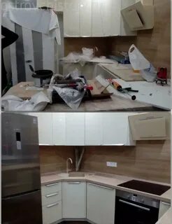Кухня после уборки