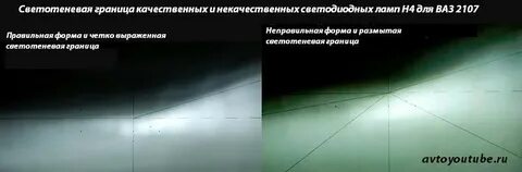 Четко светотеневая граница