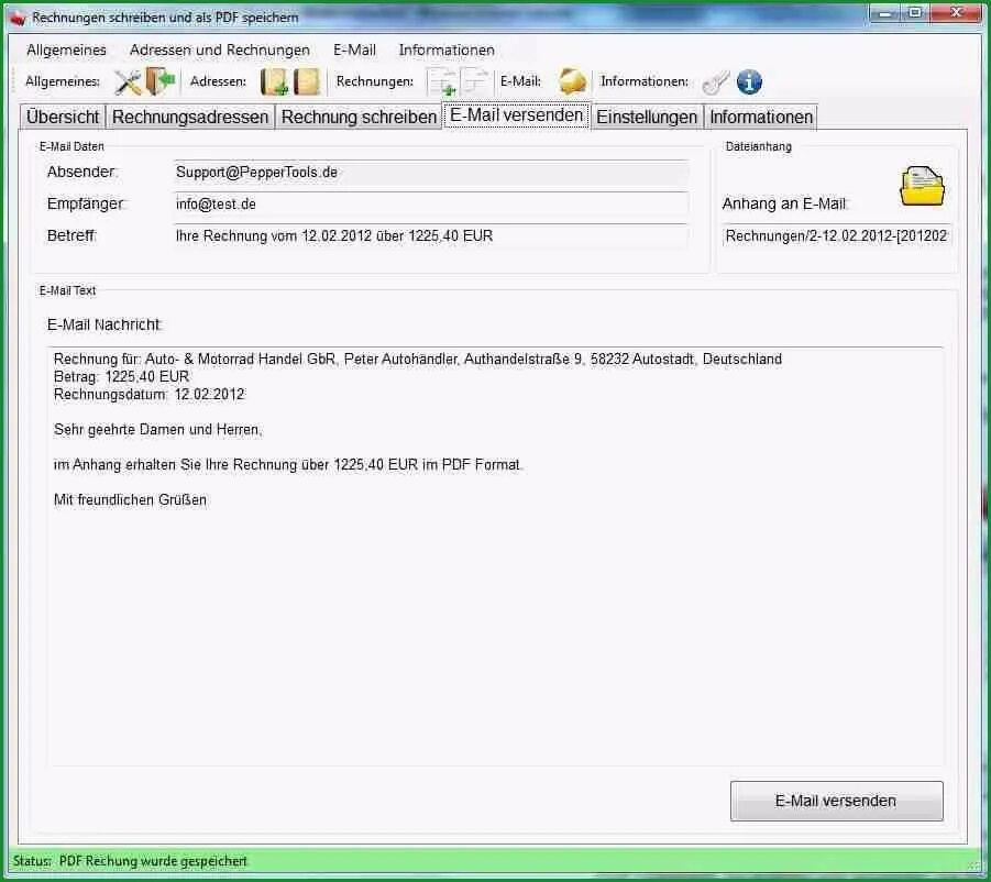 E mails schreiben