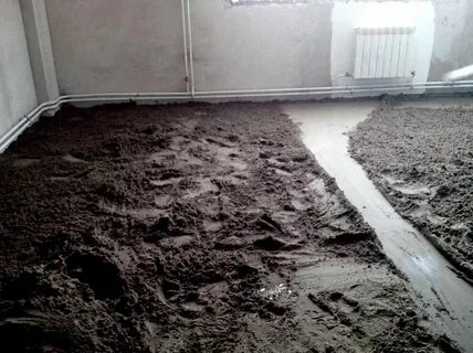 Сделать полусухую стяжку в квартире