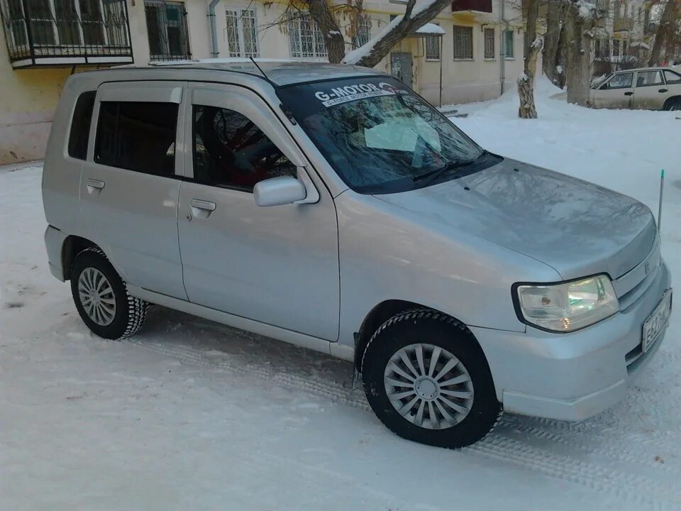 Купить б/у Nissan Cube I Рестайлинг (Z10) 1.4 CVT (85 л.с.) бензин вариатор в Кр