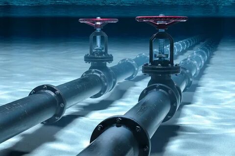 Трубопровод под водой