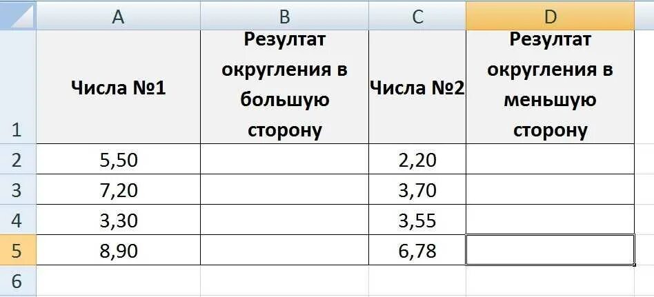 Как в эксель округлить значения. Округление в большую сторону. как в эксель округлить в большую сторону. как округлить число в меньшую сторону в excel. как в экселе округлять в большую сторону.