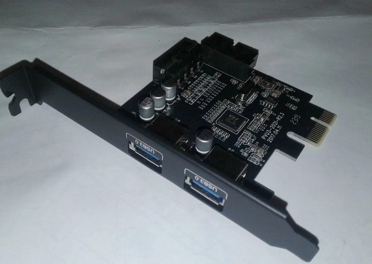 Плата расширения usb pci e