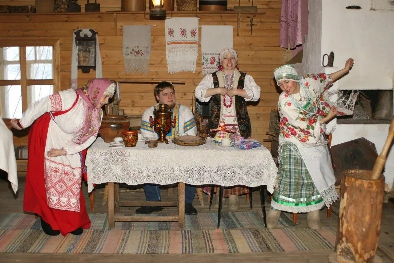 Святки в древней руси. Бабушкины посиделки. Симеон-летопроводец. Посиделки в горнице. Деревенские посиделки.