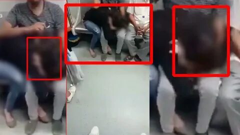 A couple’s intimate moment caught on cam in metro News - Times of India Vid...