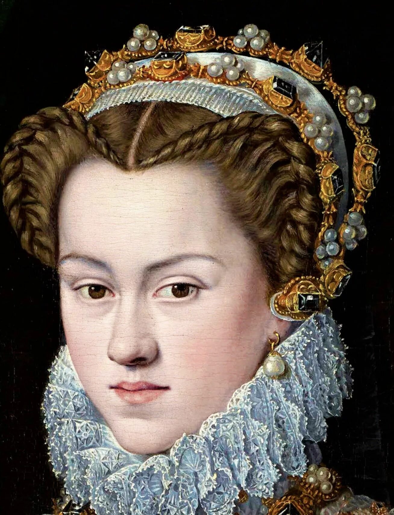 File:Portrait of a lady, traditionally identified as Louise de Lorraine (1553-16