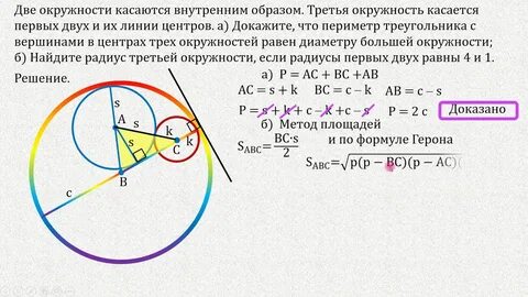 Решение окр