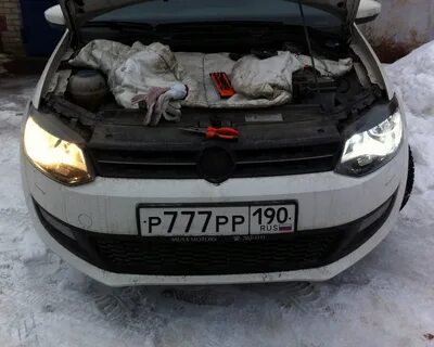 Лампы ближнего света фольксваген поло 2012