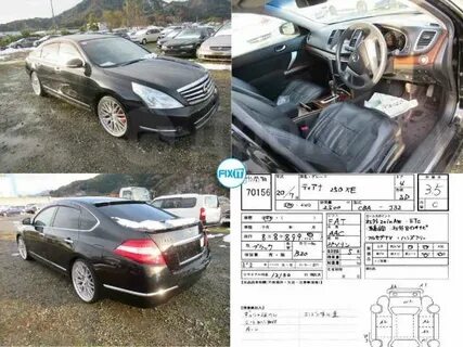 Nissan teana j32 размер