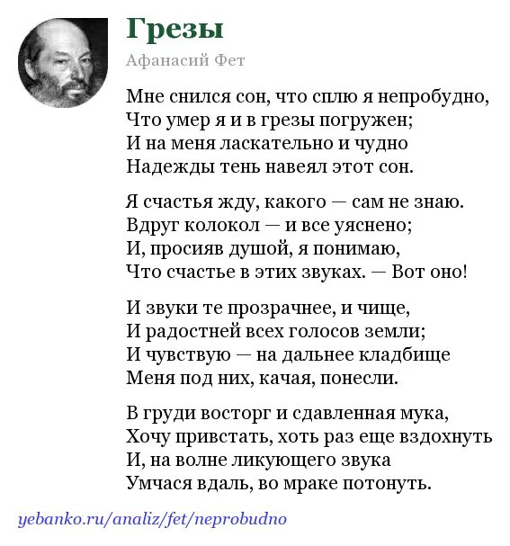 Стихотворения Фета грезы. Фет мне снился сон. Стих грезы Фет. Мне снился сон анализ