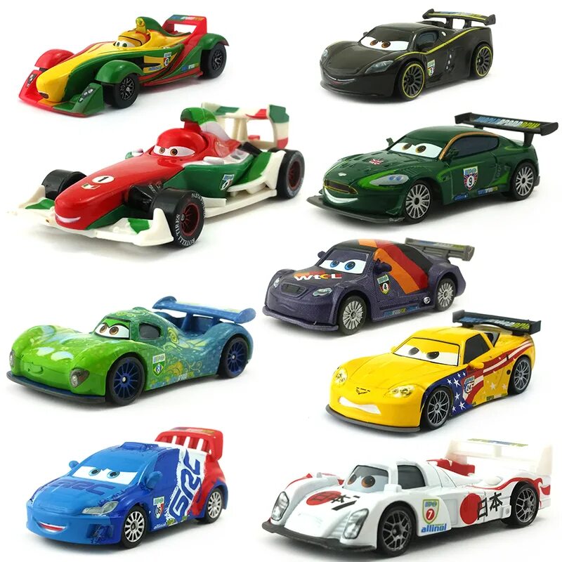 Тачки 1 купить. Тачки 2 Франческо Бернулли. Гоночная машина Mattel Тачки Carbon Racers Сю Тодороки (dhm75/dhm83) 1:55 7.5 см.