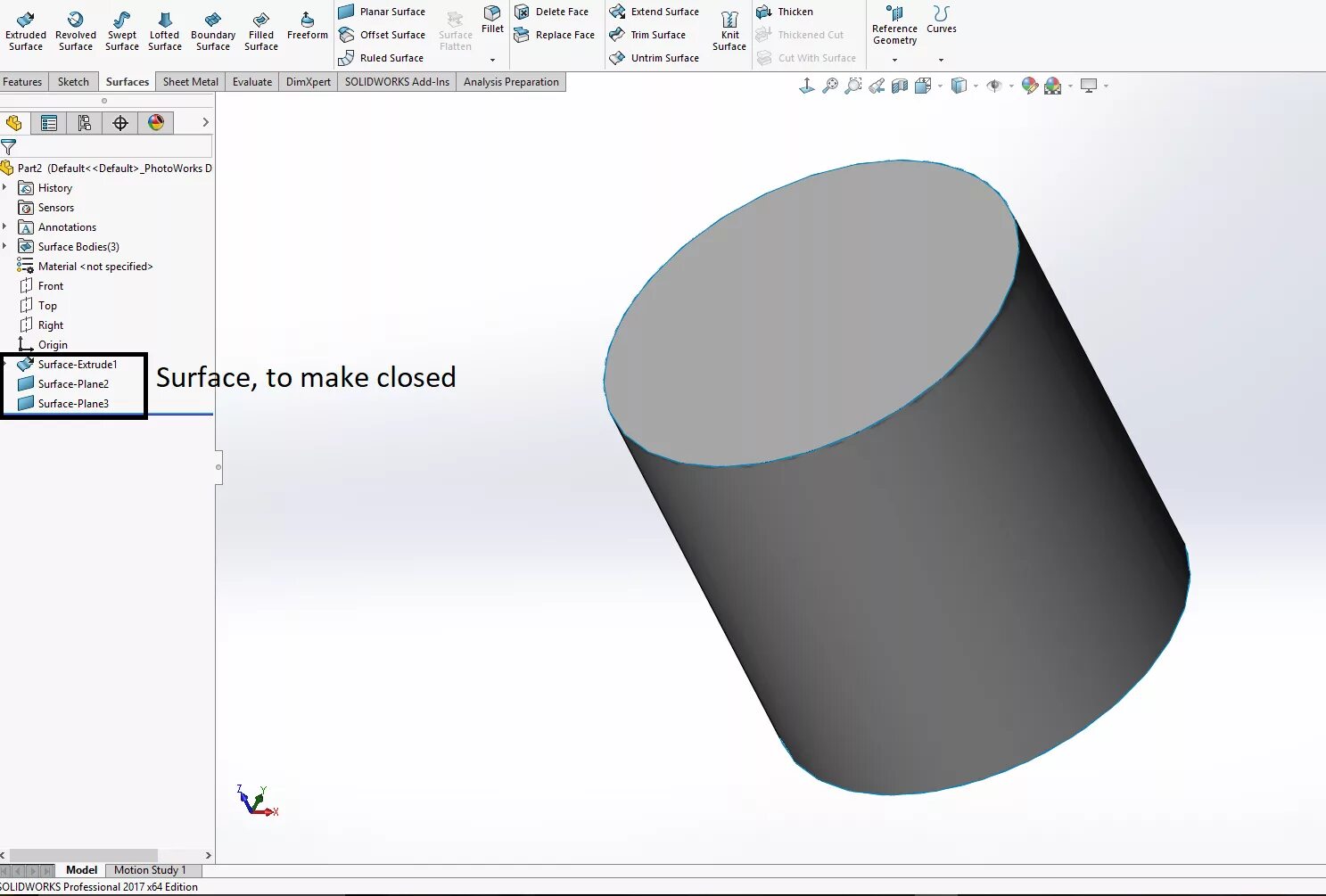 Closure object