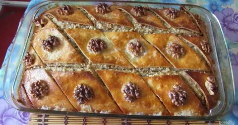 Как приготовить пахлаву с орехами
