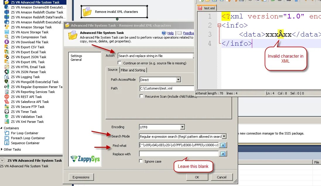 Xml task. Task system. invalid character in file assembler. xml invalid validator. regexp библиотека qt.