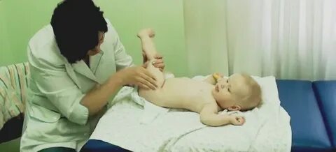 Массаж ребенку тазобедренных суставов