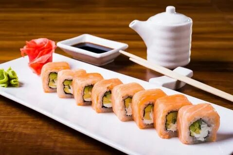 Какой стороной роллы