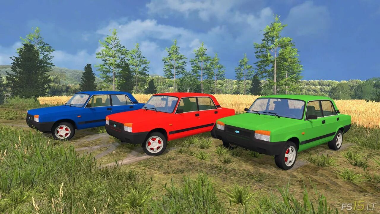 Фс 15 мод машины