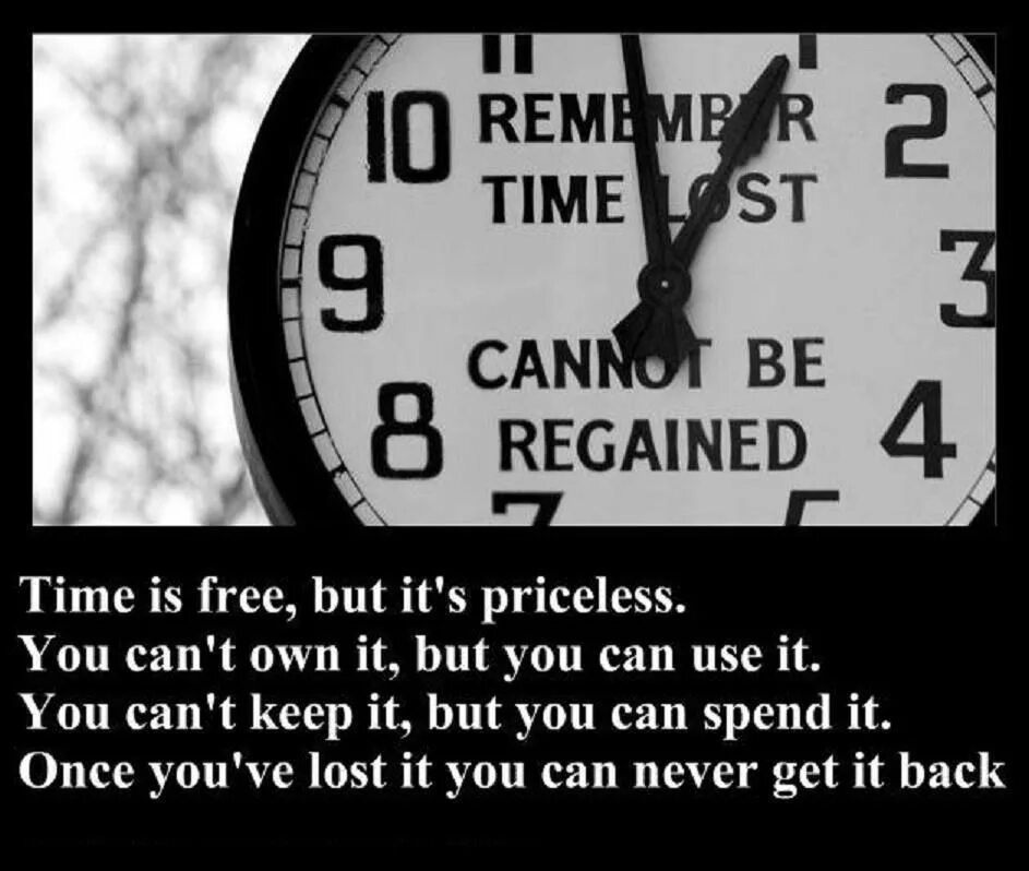 The clock said that it