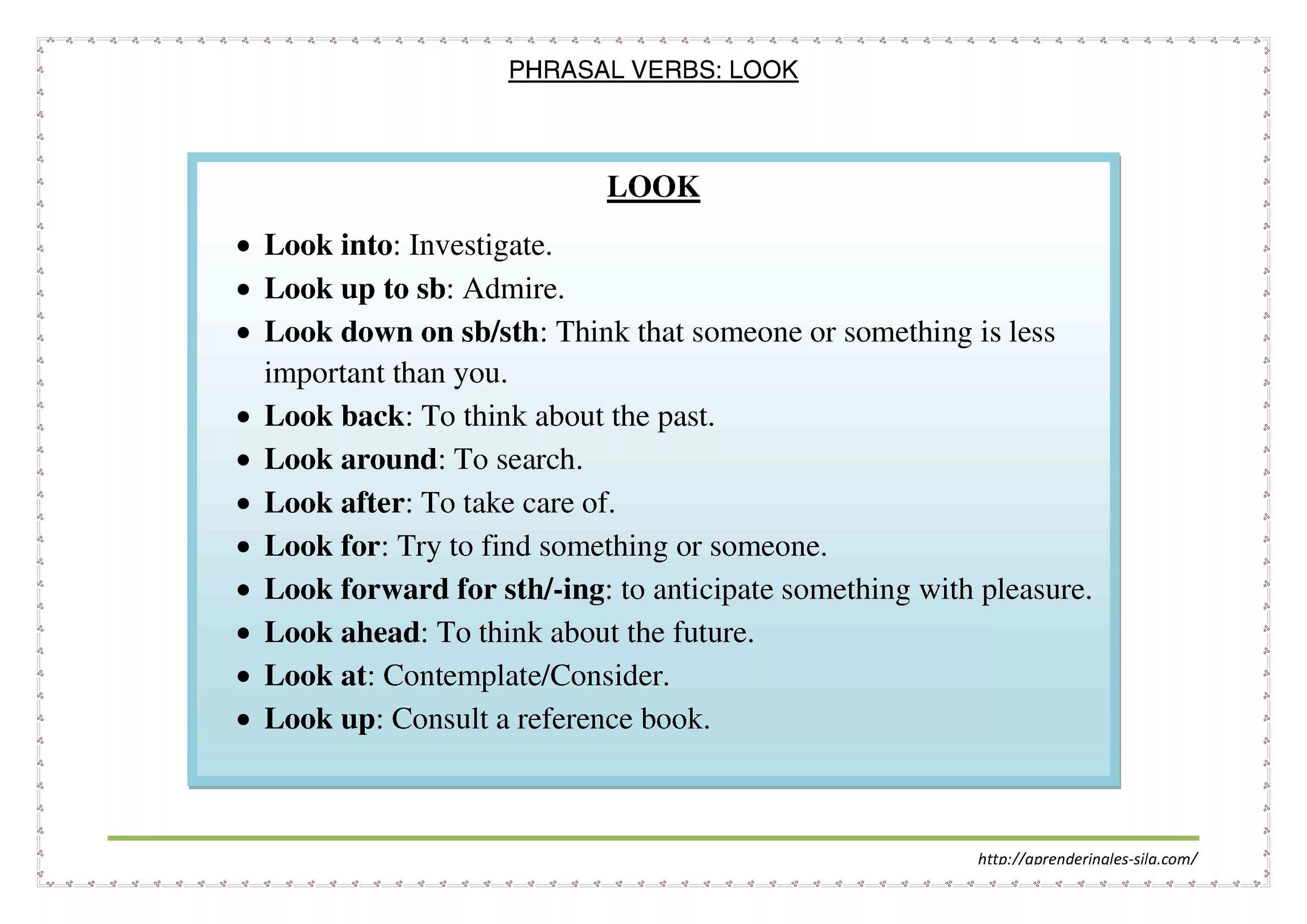 Look verbs. Фразовый глагол look упражнения. look фразовый глагол worksheets. phrasal verbs таблица look. глагол look с предлогами упражнения.