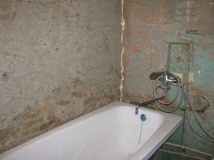 Стены в ванной своими руками