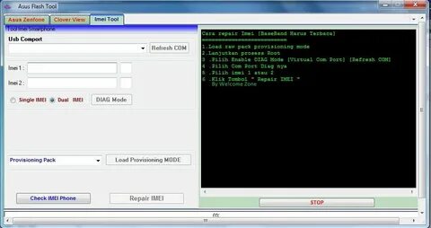 Intel flash image tool