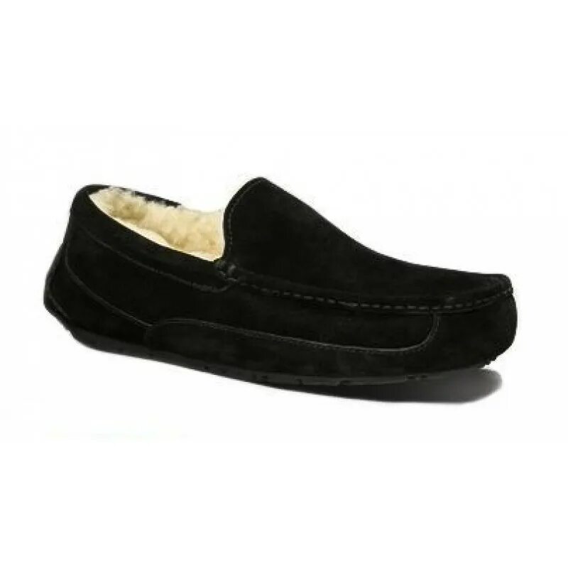 Мокасины мужские черные. UGG Ascot. Ascot Slipper UGG. Мокасины мужские черные UGG 46 размер. Мокасины угг мужские UGG.