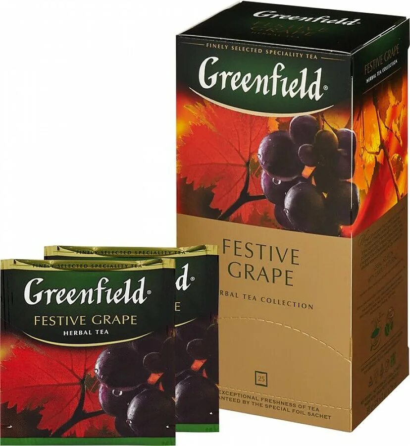 Festive grape чай Гринфилд. Гринфилд фестив Грэйп(2гх25п)чай.нап.пак.. Чай Гринфилд. Фестив Грап. 25 Пак. Чай Гринфилд фестив грейп 25 пак.