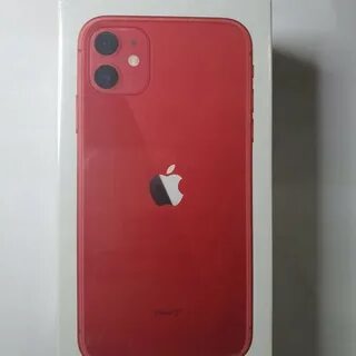 Айфон 11 красный