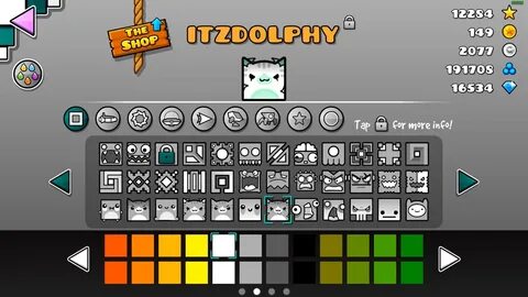 Мод на все уровни geometry dash