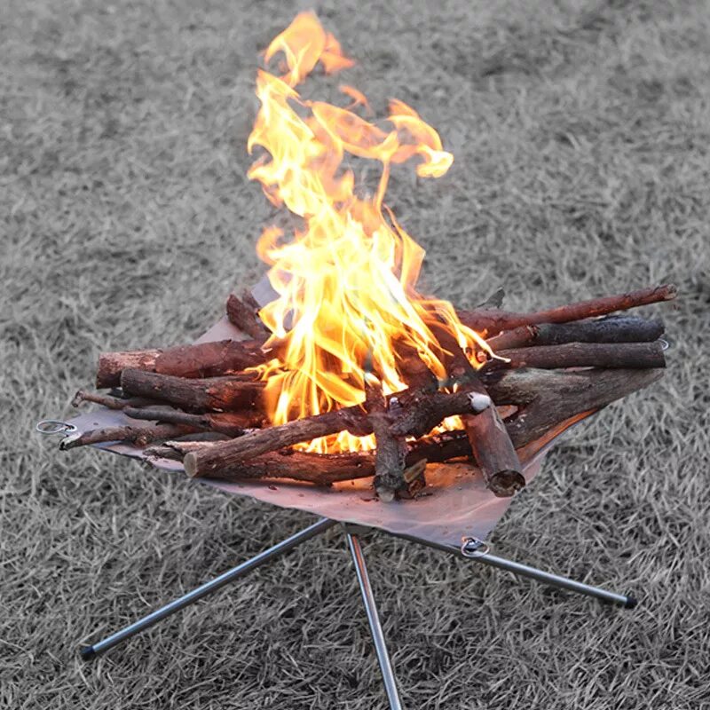 Portable burning. Решётка-гриль для костра light my fire. подставка костровая portable barbecue grill, 43*26*16 см, с решёткой гриль. раскладная подставка для костра. подставка для костра походная.