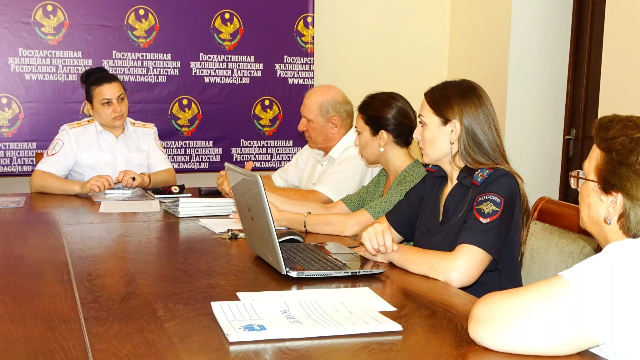 иц по республике дагестан. полиция дагестана. иц по республике дагестан. иц по республике дагестан. встреча представителей внутренних дел.