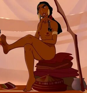 noznorohc, tzipporah, dreamworks, the prince of egypt, edit, female, nude.