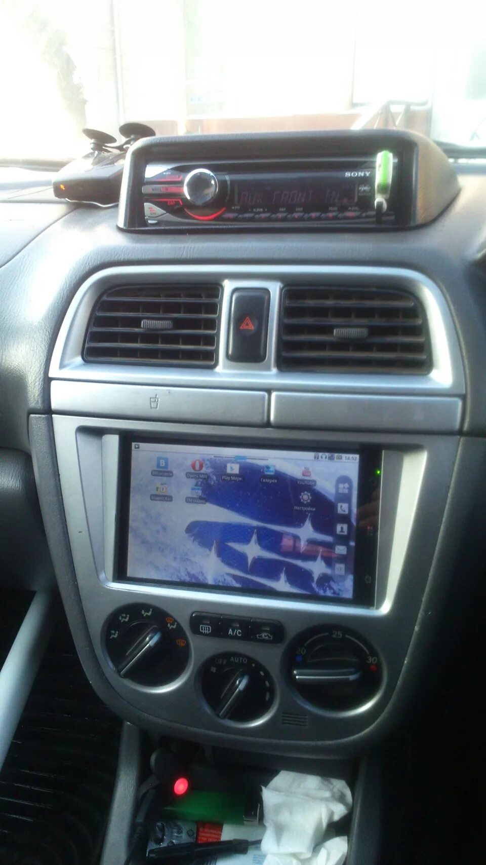 Перекрас бороды - Subaru Forester (SG), 2 л, 2007 года стайлинг DRIVE2
