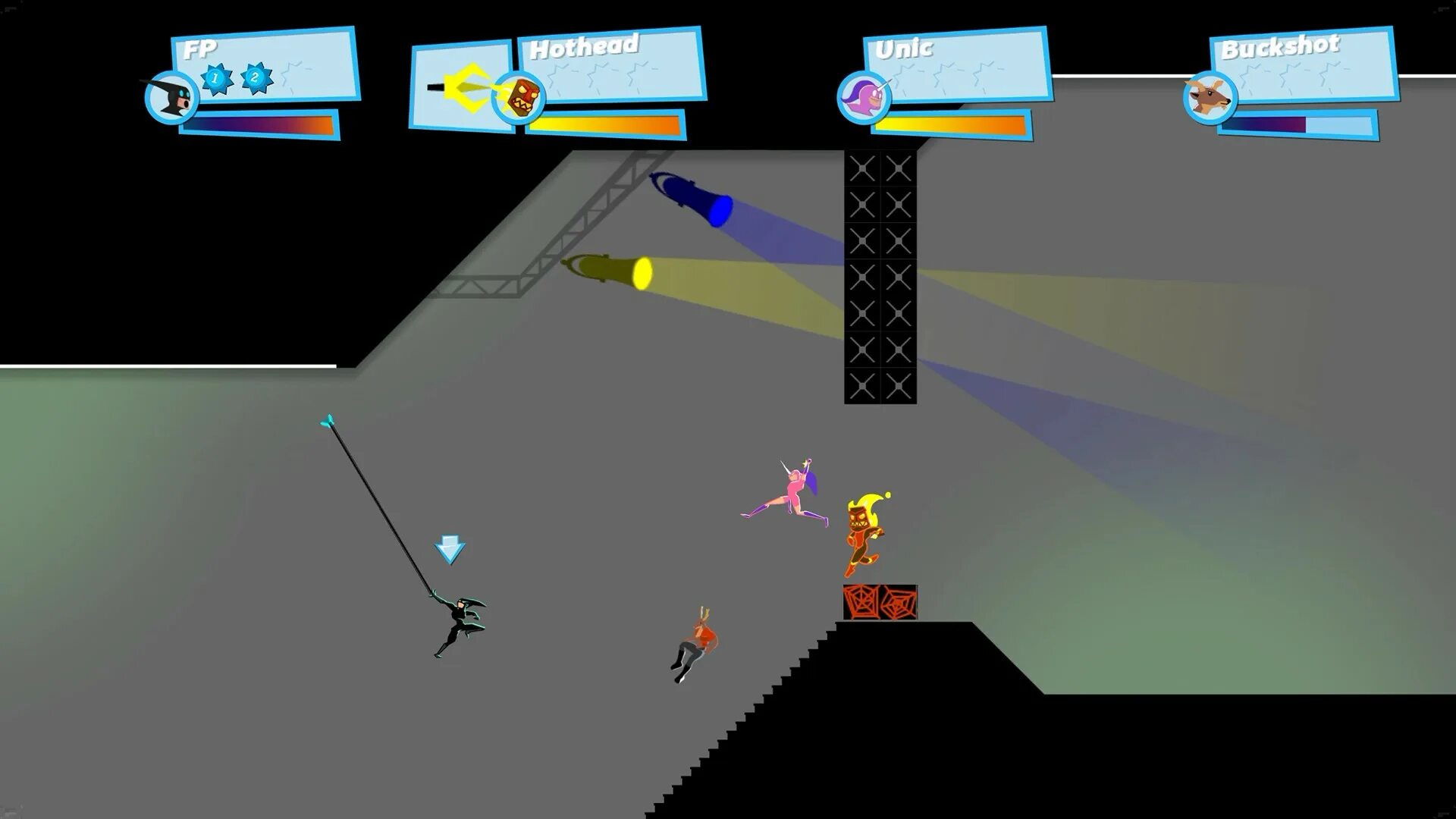 Игра в которой нужно прыгать. Speedrunner игра. speedrunners 2. speedrunners steam. фото игры speedrunners.