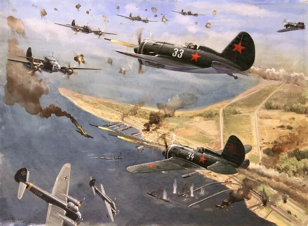 военные самолеты второй мировой войны 1941 - 1945. авиация второй мировой войны воздушный бой. аэрокобра самолет 2 мировой войны. авиация в советской живописи. воздушный бой покрышкин.