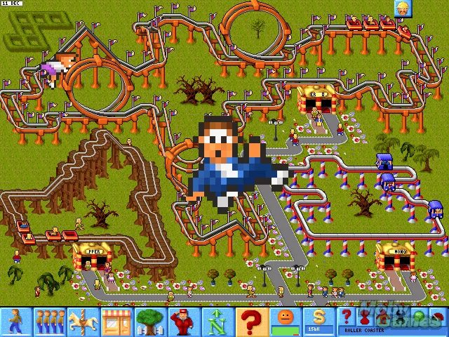 Игра парк сега. Theme Park игра 1994. Theme Park на ПК. Theme Park Sega. Theme Park dos.