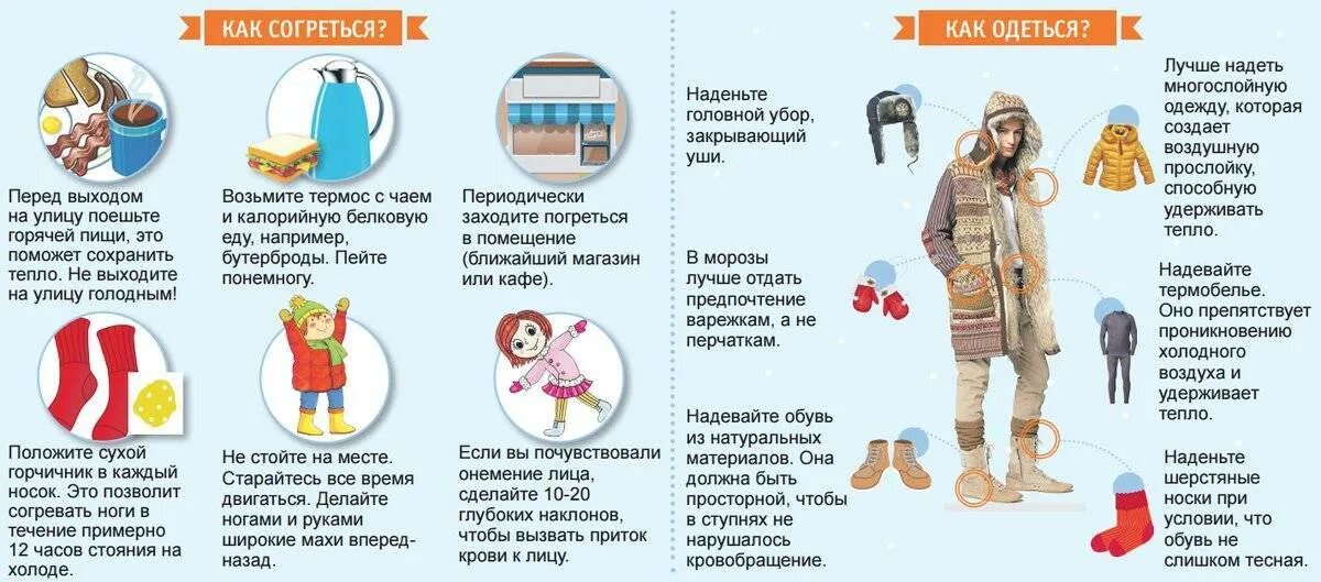 Прогулки при температуре