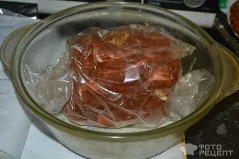Мясо в микроволновке в пакете