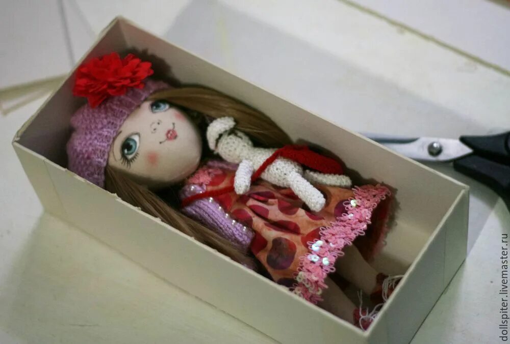 Коробка кукла фото Пин на доске DOLLs * Textile * Куклы текстильные