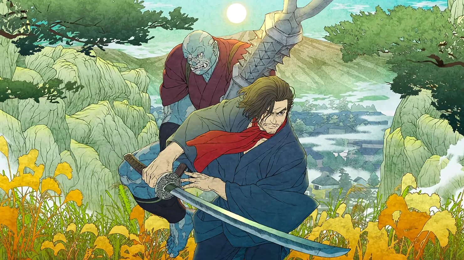 Яркость души. Яркие краски жизни. Полнометражка самурай. Яркость души. Радужное настроение.