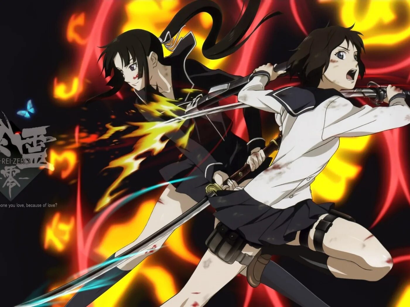 Пожиратели духов аниме. Ga-rei аниме. Пожиратели духов: зеро / ga-rei: zero. Пожиратели духов: зеро. Пожиратель духов зеро аниме.