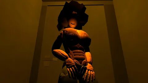 face half visible, female only, hands on hips, muscular female, pulling dow...