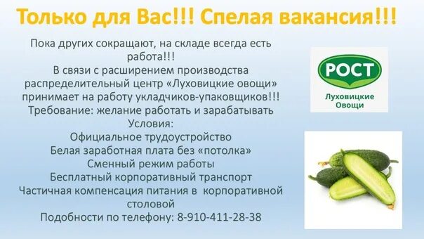 СтарКом - тепличный комбинат Луховицкие овощи