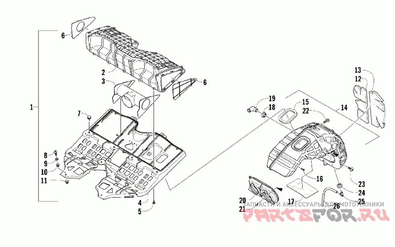 Как разобрать панель приборов на bearcat z1xt Кронштейн ветровика 5706-073