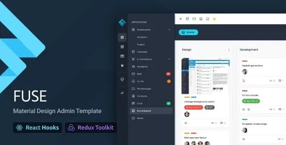 React admin template. React redux toolkit. material design react. ui kit react. react design.
