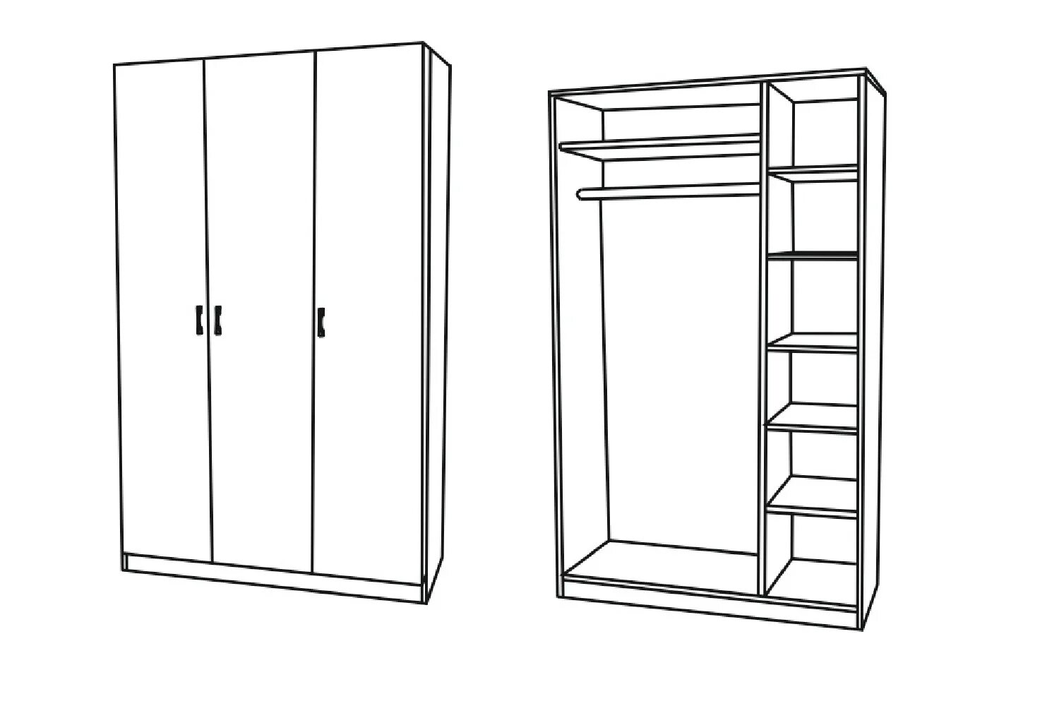 Шкаф трехстворчатый распашной Осло. Шкаф трехстворчатый распашной 240 высота. Шкаф Осло Риннер. Шкаф трехстворчатый распашной чертеж. Лицевая сторона шкафа