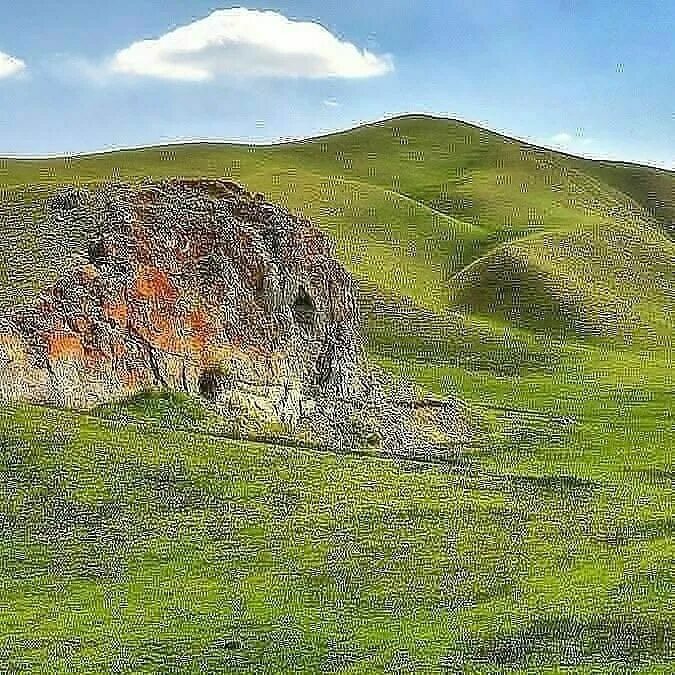 Orenburg Nature Reserve. Aytuarskaya Steppe. Russia