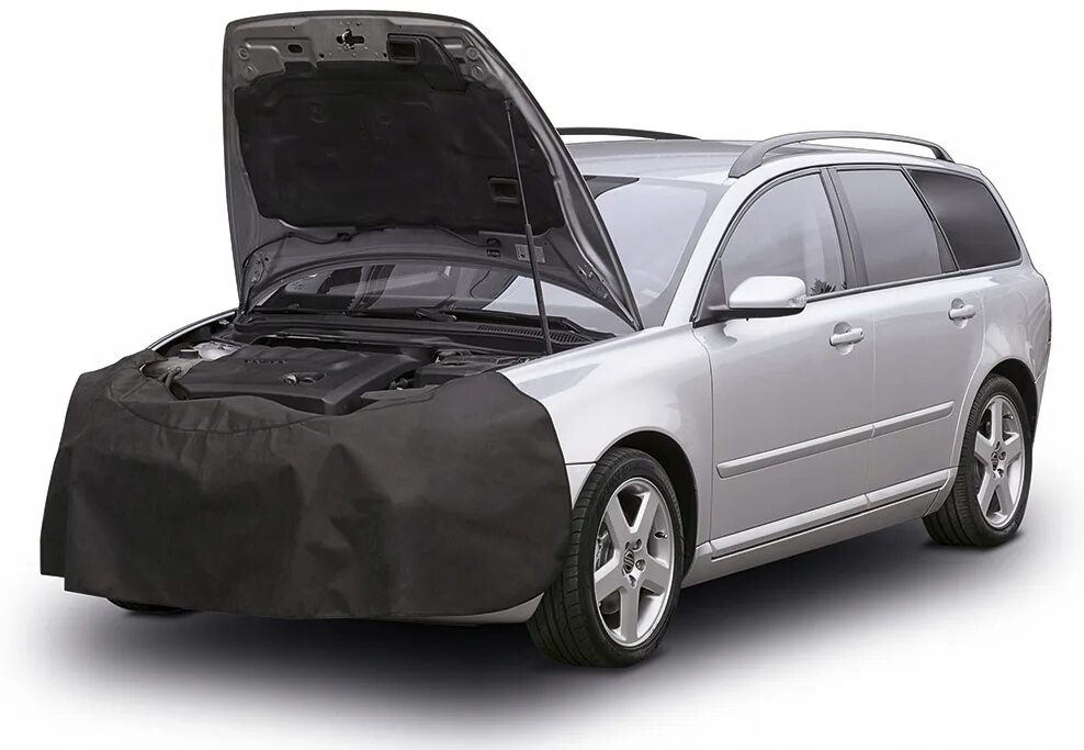 Чехол на капот автомобиля. Защитная накидка на автомобиль wdk-65302. Чехол на капот автомобиля. Защитные накидки на автомобиль для автосервиса. Чехол на капот автомобиля.