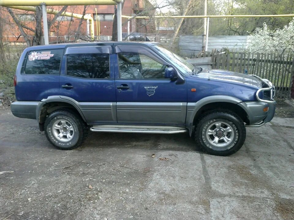 Пробег на соленые озёра и в деревеньку. - Nissan Mistral, 2,7 л, 1997 года путеш